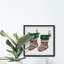 Hang Your Stockings - Single Picture Frame Painting-803567582