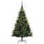 Artificial Hinged Christmas Tree 150 LEDs Green-655661763-655661761