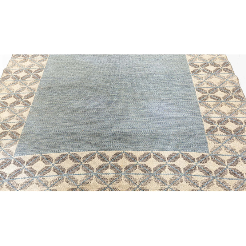Vintage One-of-a-Kind Rectangle 5'3" x 7'6" Flatweave Area Rug