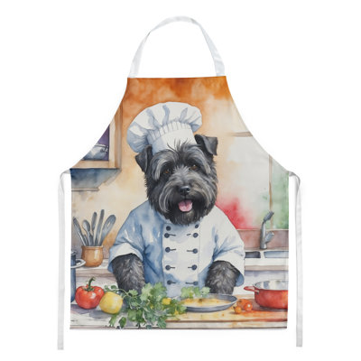 No Pattern Bib Apron