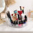 Clear Acrylic 7-Compartment Makeup Organizer for Cosmetics, Vanity Storage, Desk Organization – Christmas & Mother’s Day Gift