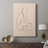 Sketched Pose I -Custom Wrapped Gallery Cavas-1386091791