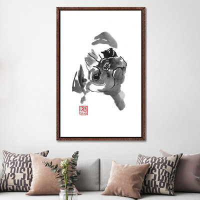 Cute Carlin 1 Piece Wall Art on Canvas