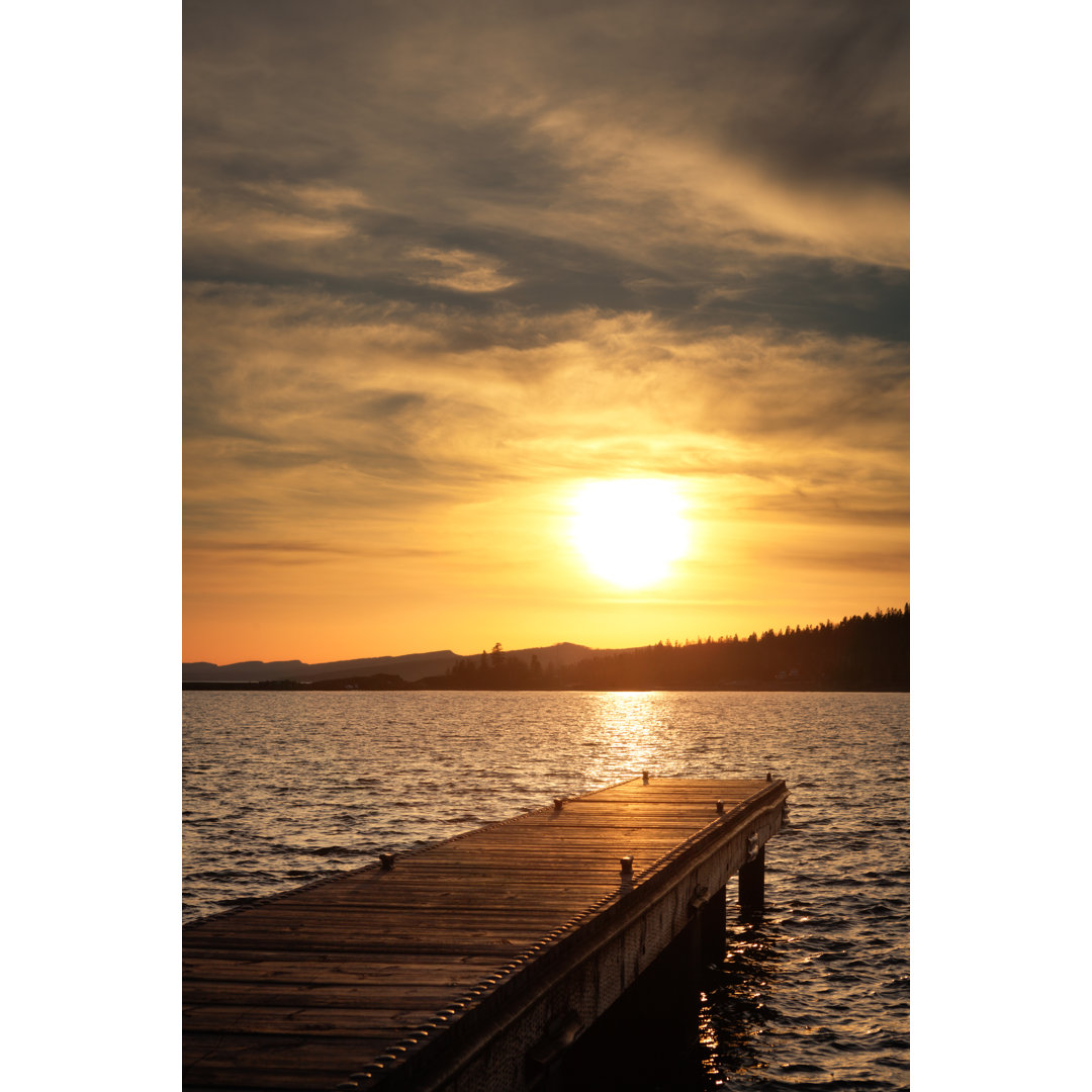 Minnesota bei Sonnenuntergang - Leinwandbild