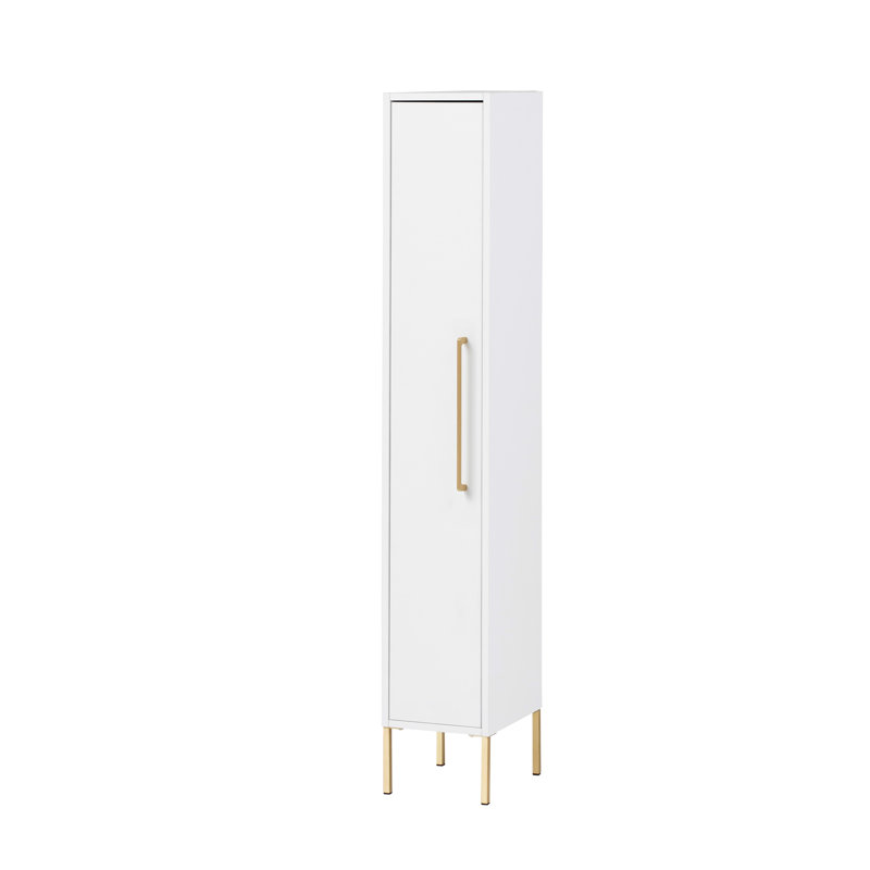 Sarah Linen Cabinet, White Matt