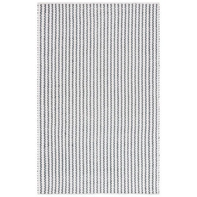 Hand-Woven Chevron Cotton Rug