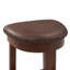 Ensemble de table de bar 4 pièces avec 3 tabourets de bar rembourrés en polyuréthane, table de petit-déjeuner avec 3 tabourets rembourrés-1767482743