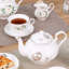 DNGJU 30.7oz. Floral Teapot Set