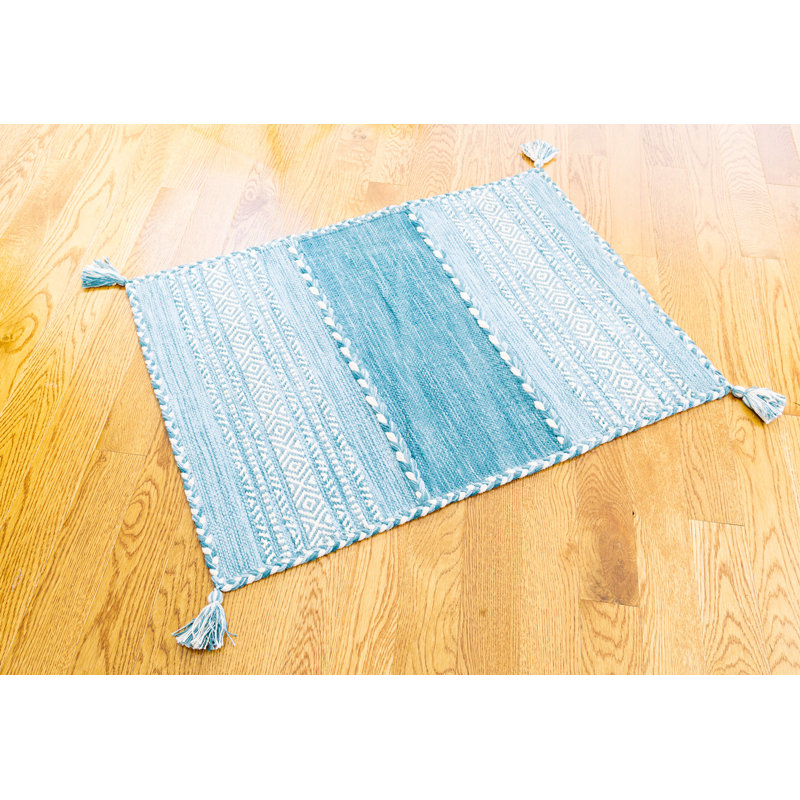 Cotton Plaid Indoor Rug