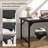 Computer Desk, Modern Simple Style Desk For Home Office, Study Student Writing Desk-128584618-119637012