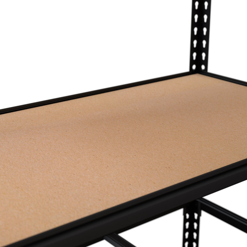 Étagère de rangement ajustable en métal robuste à 5 niveaux (H 72 po x l 48 po x P 24 po)