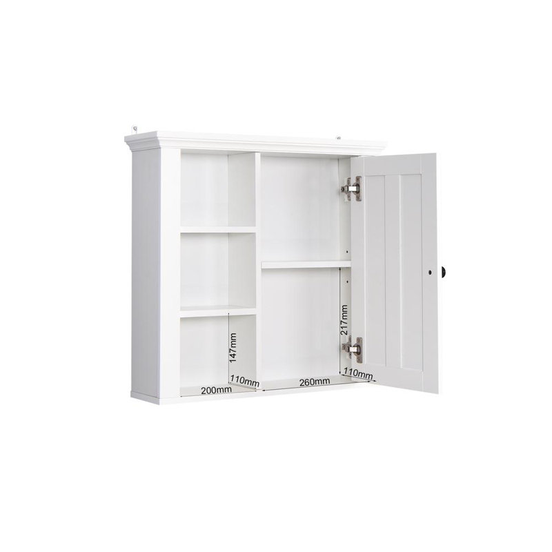 Bathroom Wooden Wall Cabinet