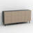 Iysa Black Cabinet with Stylish Beige Door