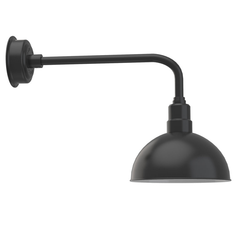 Luminaire de grange d’extérieur à del Dipkarpaz, H 18 po x l 12 po x P 32 po