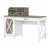 Gris Shiplap / blanc pur