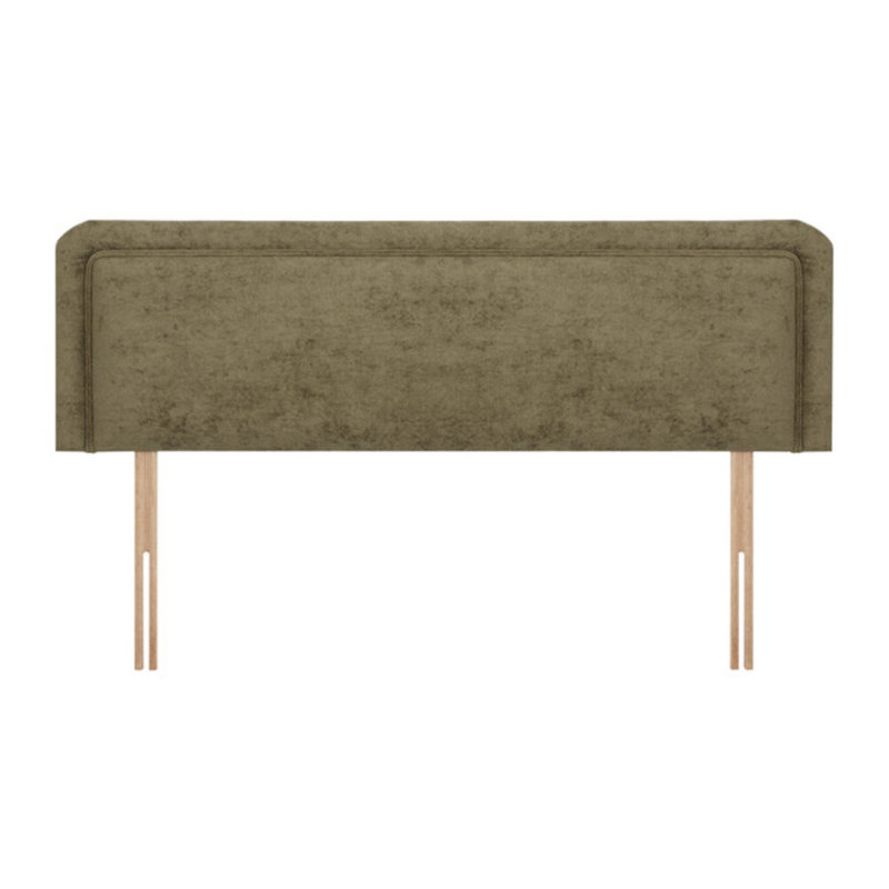 Wile Upholstered Headboard, Small Double (4'), Kensington, Oregano