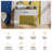 Smart Nightstand With Wireless Charging, Bluetooth Speaker & Led Light