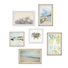 «Paradise Reflections» Hexaptych
