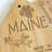 Totally Bamboo State Destination Series Bamboo Maine Cutting Board