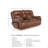 Limonium Power Reclining Loveseat With Console