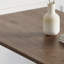 Table de salle à manger rectangulaire moderne en bois massif-258672752
