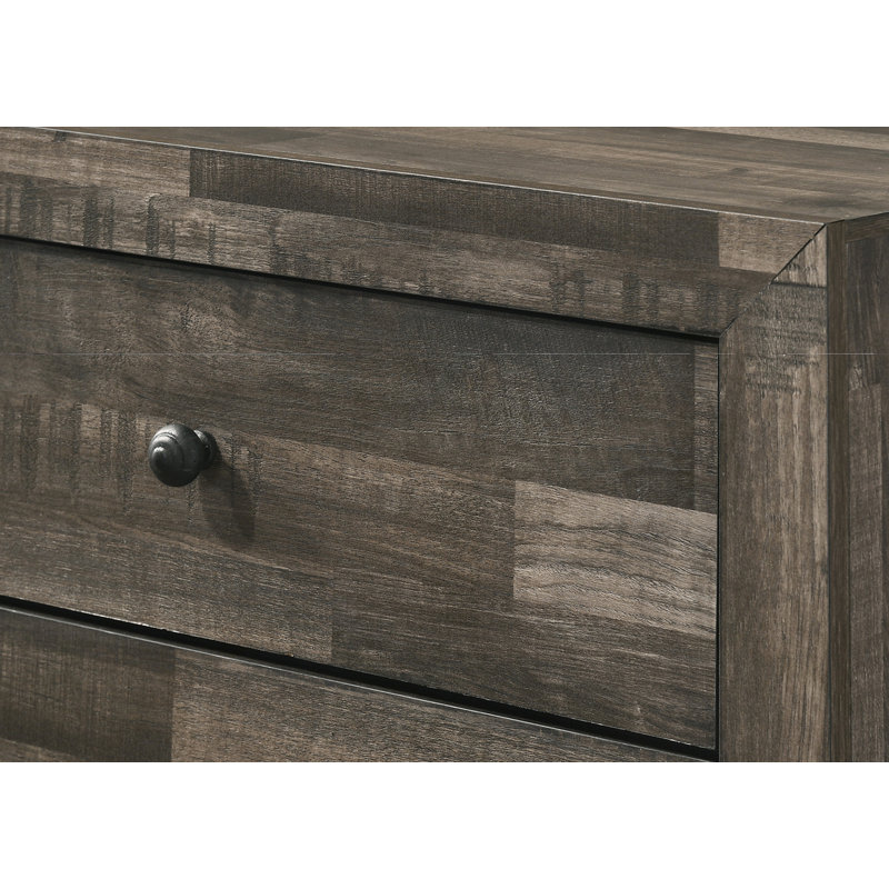 1pc Rustic Four Drawers Storage