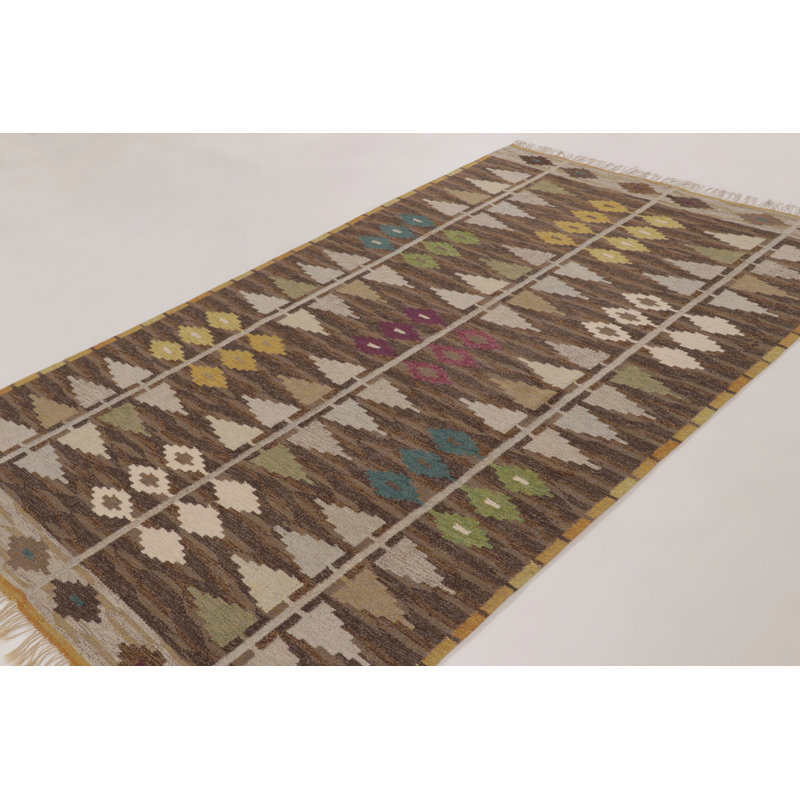 Cotton and Wool Area Rug