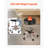 Adjustable Height Active Stool with Footrest