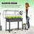 Outdoor Elevated Garden Box,Plant Bed-894508970