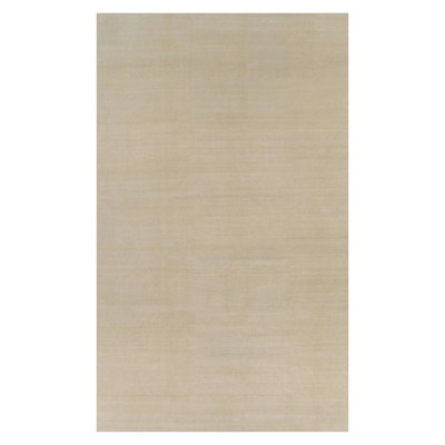 Rug & Kilim’S Oversized Contemporary Textural Solid Rug In Beige Tones