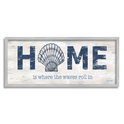 Home Where Waves Roll In Expression, art de la giclée par Annie Lapoint