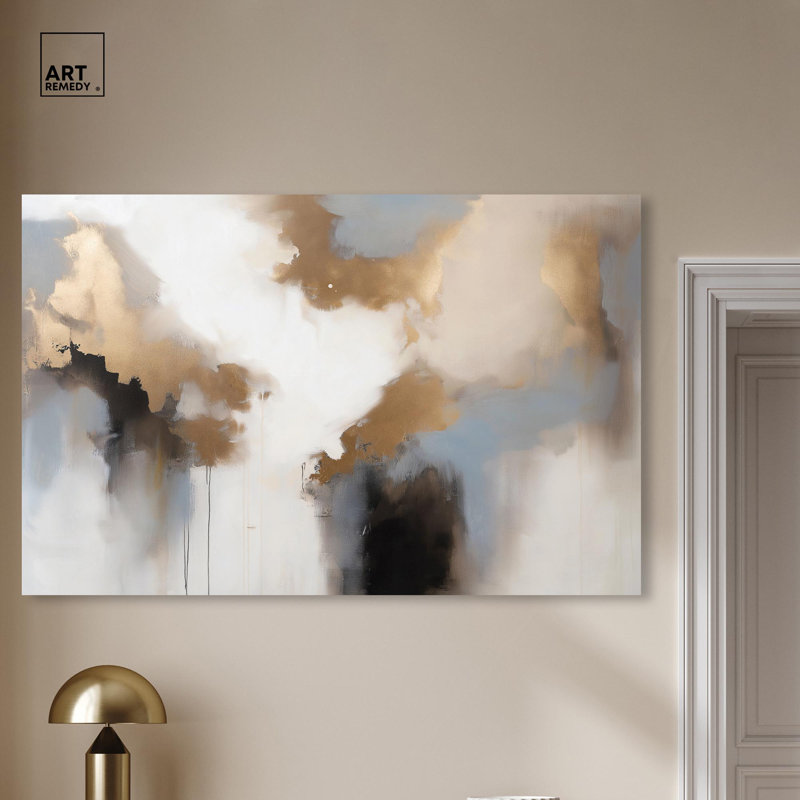 Art Remedy, art bohème moderne, nébuleuse, Toile tendue, H 36 po x l 54 po