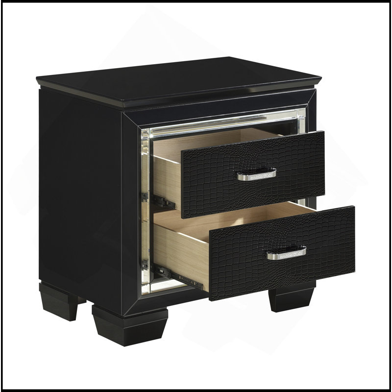 Glamour Design Furniture Room, Noir