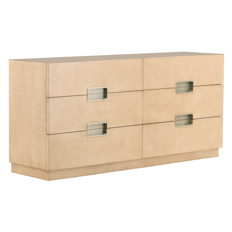 Splendor 6 - Drawer Solid Wood Dresser, Hampton