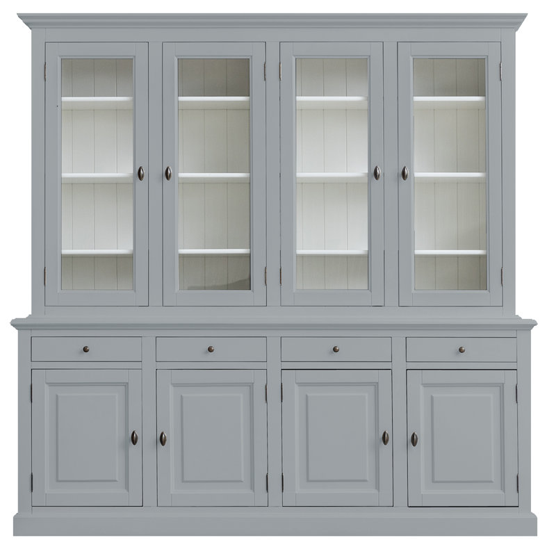 Babak Display Cabinet, Window Grey