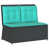 Turquoise / noir est en rupture de stock