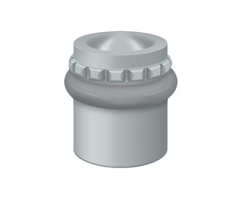 Capuchon de plancher universel rond 1 5/8 po Deltana UFBP4505U26D, Chrome brossé