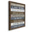 Fairlawn Simple Lake Rules, reproduction d'art sur toile-88377338-88377342