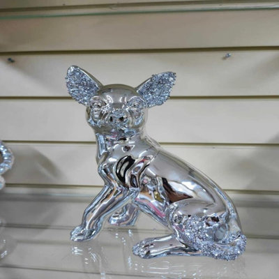 Ceramic / Porcelain and Crystal Figurine / Sculpture Decorative Object
