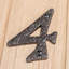 7.2cm H Iron House Number