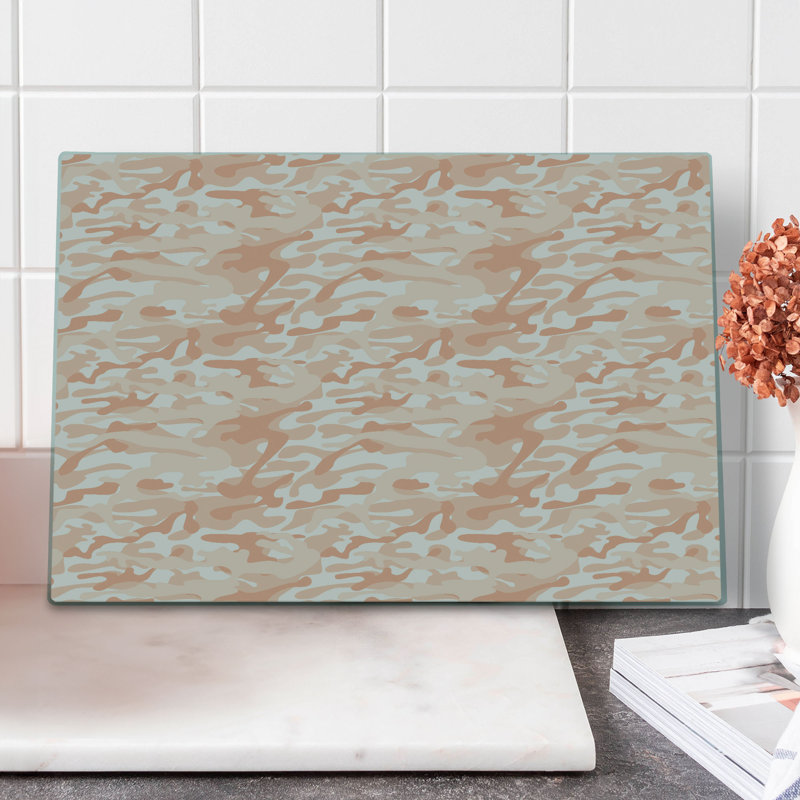 Planche à découper camouflage Ambesonne