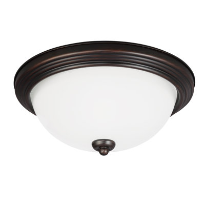 Geary Two Light Ceiling Flush Mount from Generation Lighting 