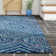 Edmond Ikat Cotton Hand Woven Area Rug