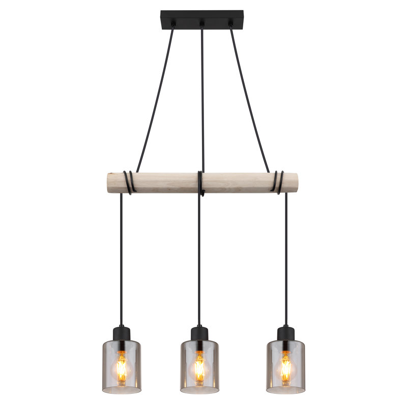 Aloah 3 - Light Matte Black Pendant