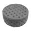 75cm Wide Cylinder No Pattern Footstool Ottoman-2040105912