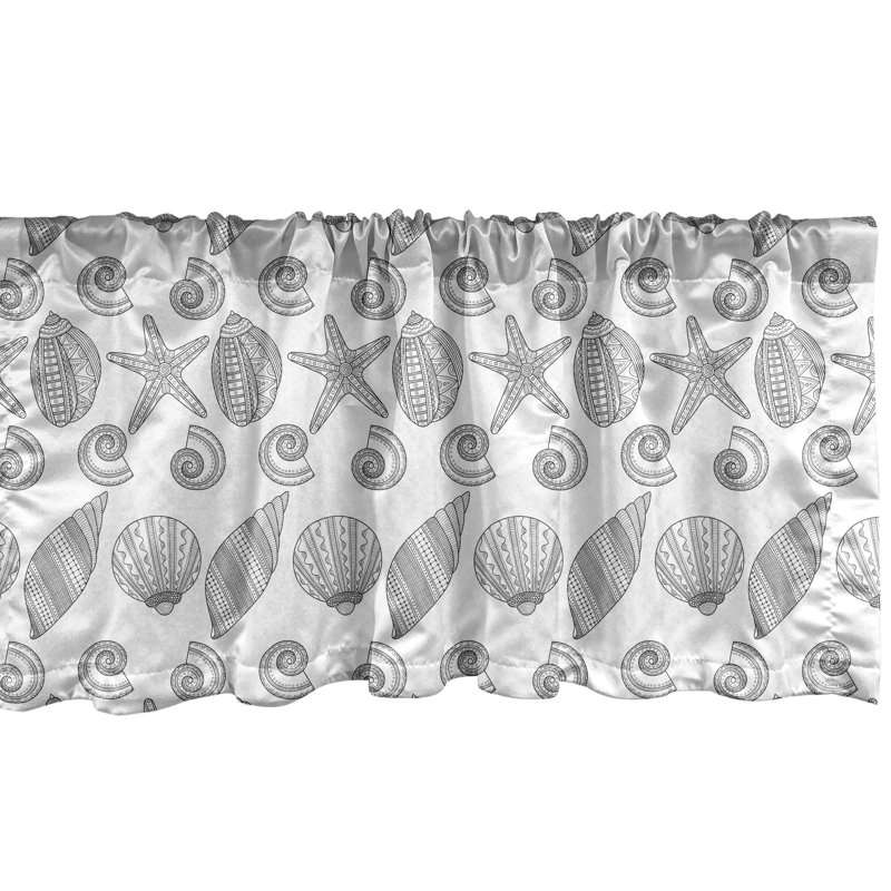 Paquet de 2 coquilles de bohème ornées Ambentonne, L 54 po x L 12 po