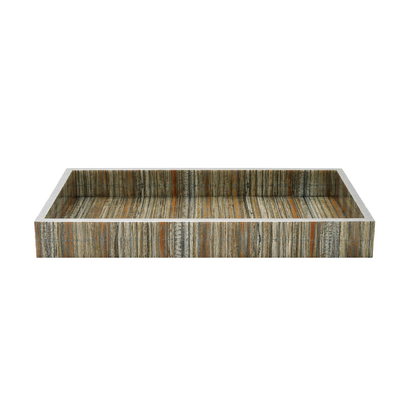 Russet Bathroom Accessory Tray