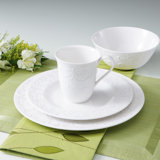 Lenox Opal Innocence Carved 4 Piece Place Setting, Service for 1