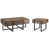 2 Pieces: Coffee Table, End Table