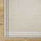 Lavande Wool Area Rug in Ivory/Black/Beige